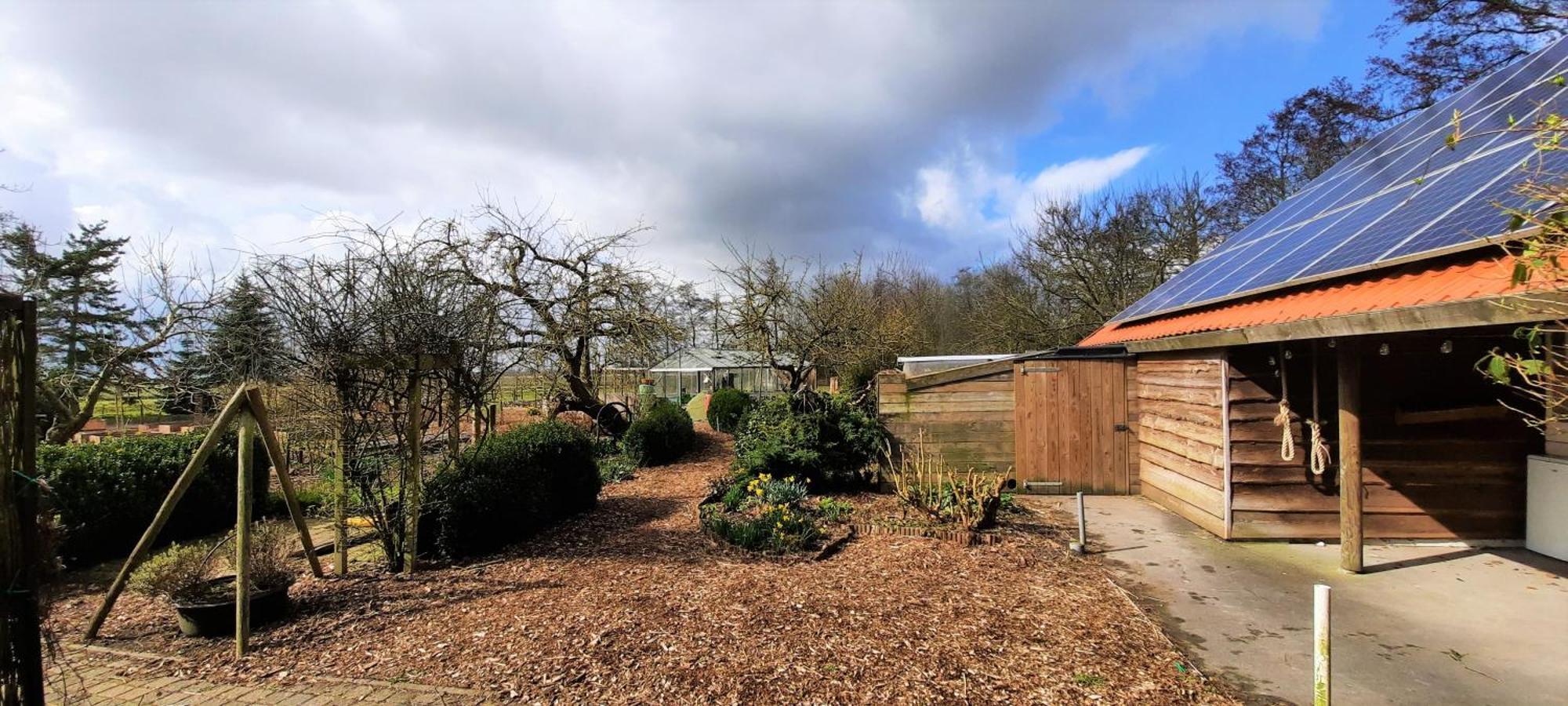 Appartement 2 Met Terras Aan De Tuin Van Op De Roemte Baflo Ngoại thất bức ảnh